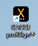 Windows - proXSign on desktop